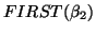$FIRST(\beta_2)$