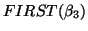 $FIRST(\beta_3)$